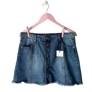 Blank Paige Jean Skirt Size Large